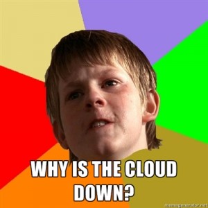 Why is the cloud Down?