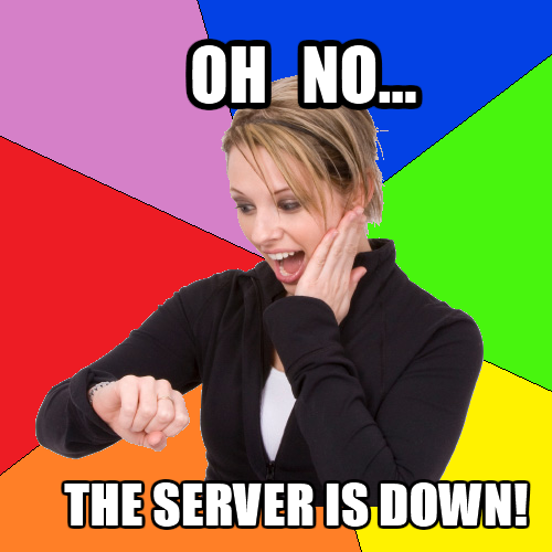 Server Down Alert!